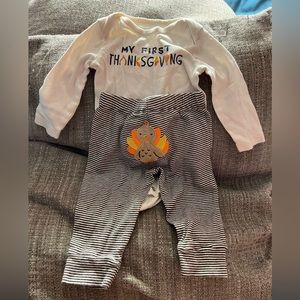 Carters baby my first thanksgiving outfit 6 months